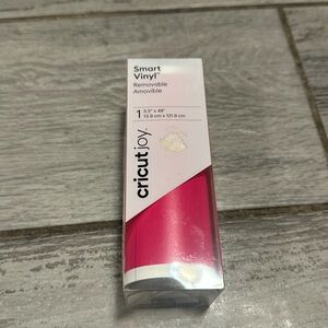 Cricut Joy Smart Vinyl Size 5.5 x 48” Pink NEW